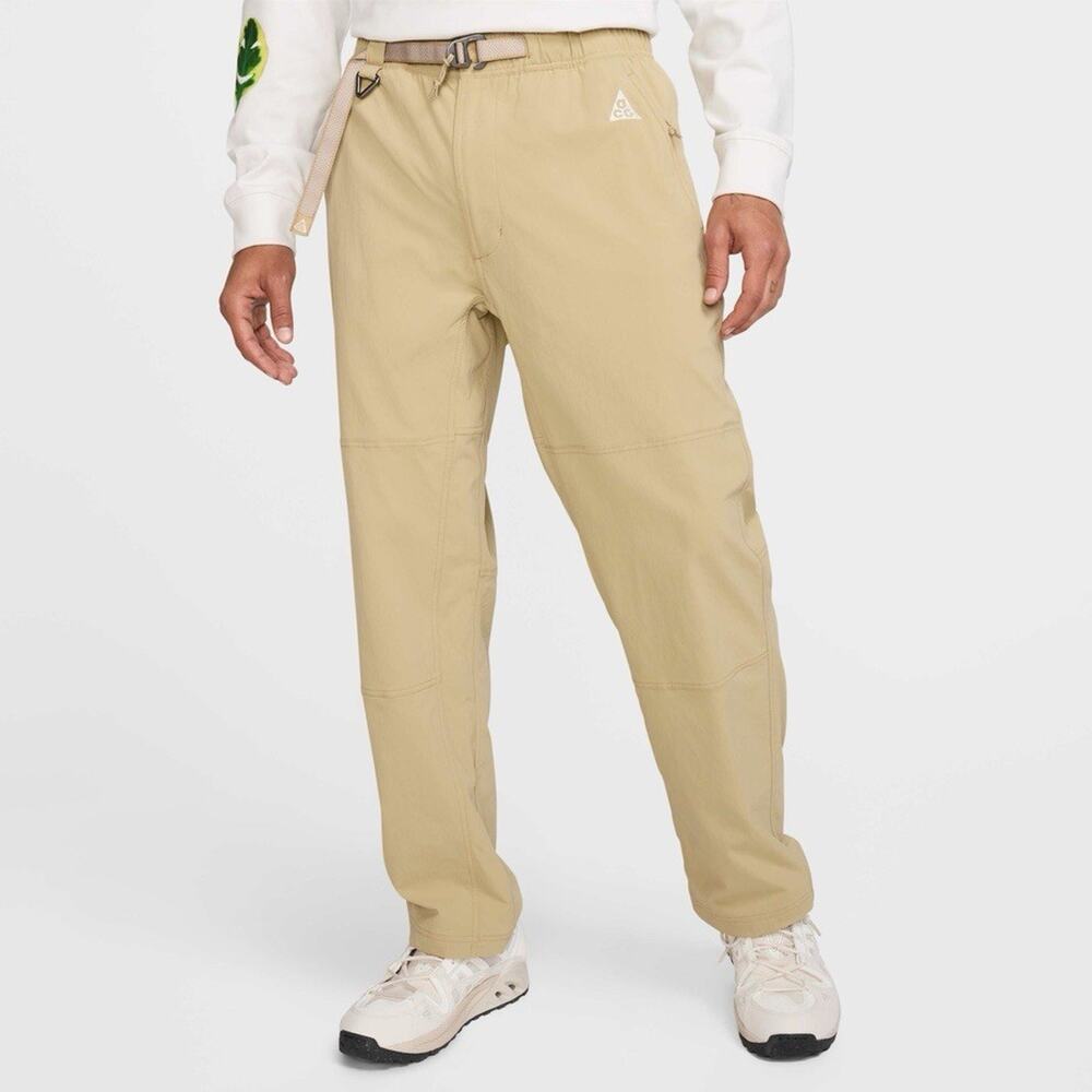 Nike ACG UV Woven Hiking Pants Khaki Beige FN2450-297 Mens Size Medium NWT